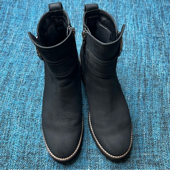 Blondo Dagger Waterproof Ankle Boots in Black Nubuck Leather - Picture 2 of 9